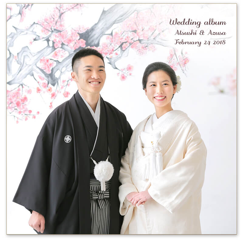 ルシアスガーデン 結婚式アルバム 表紙