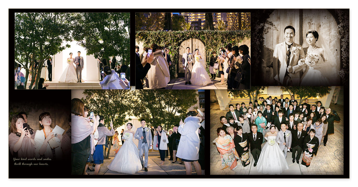 21～22ページ ルシアスガーデン 結婚式アルバム