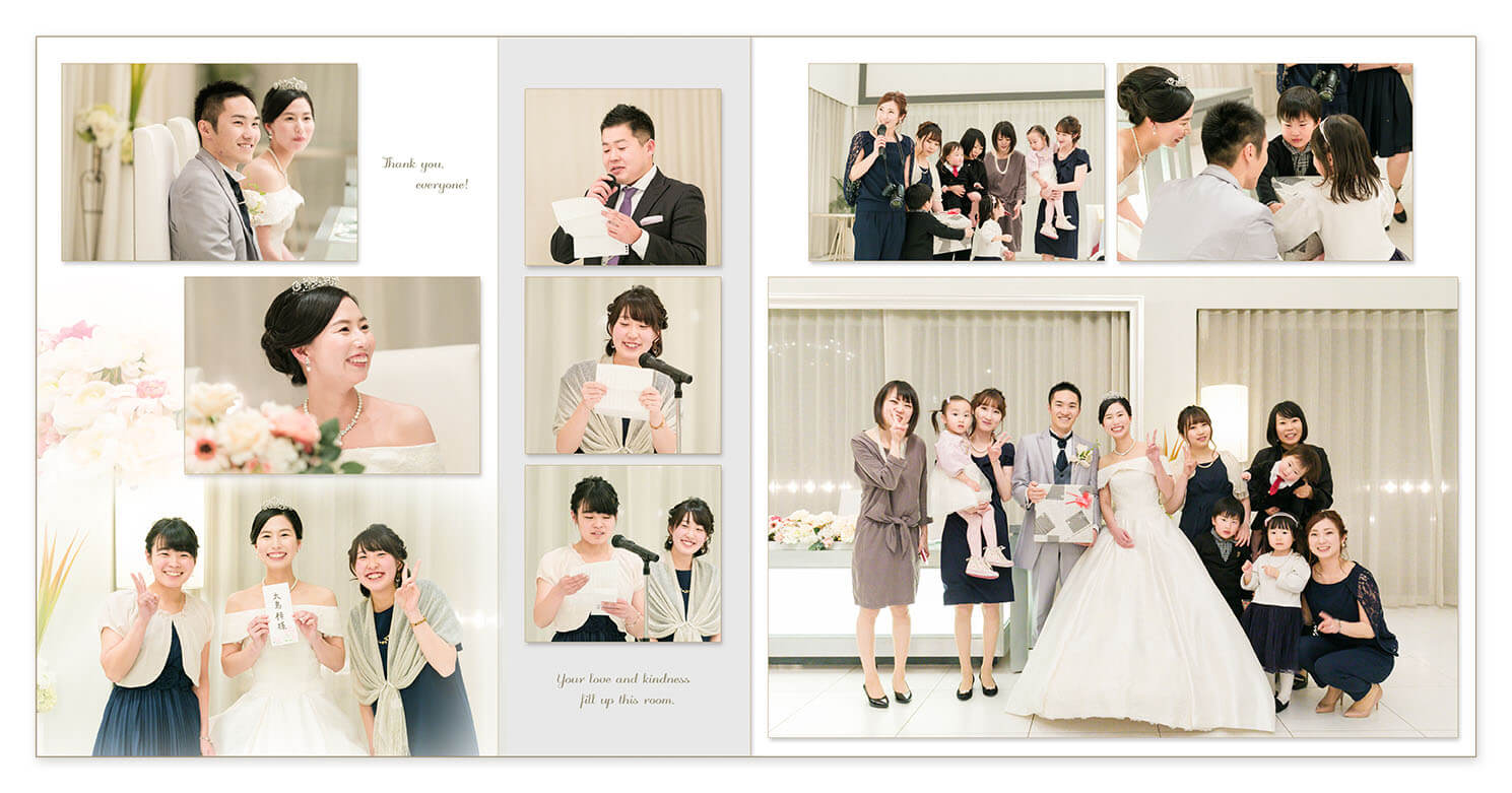 27～28ページ ルシアスガーデン 結婚式アルバム