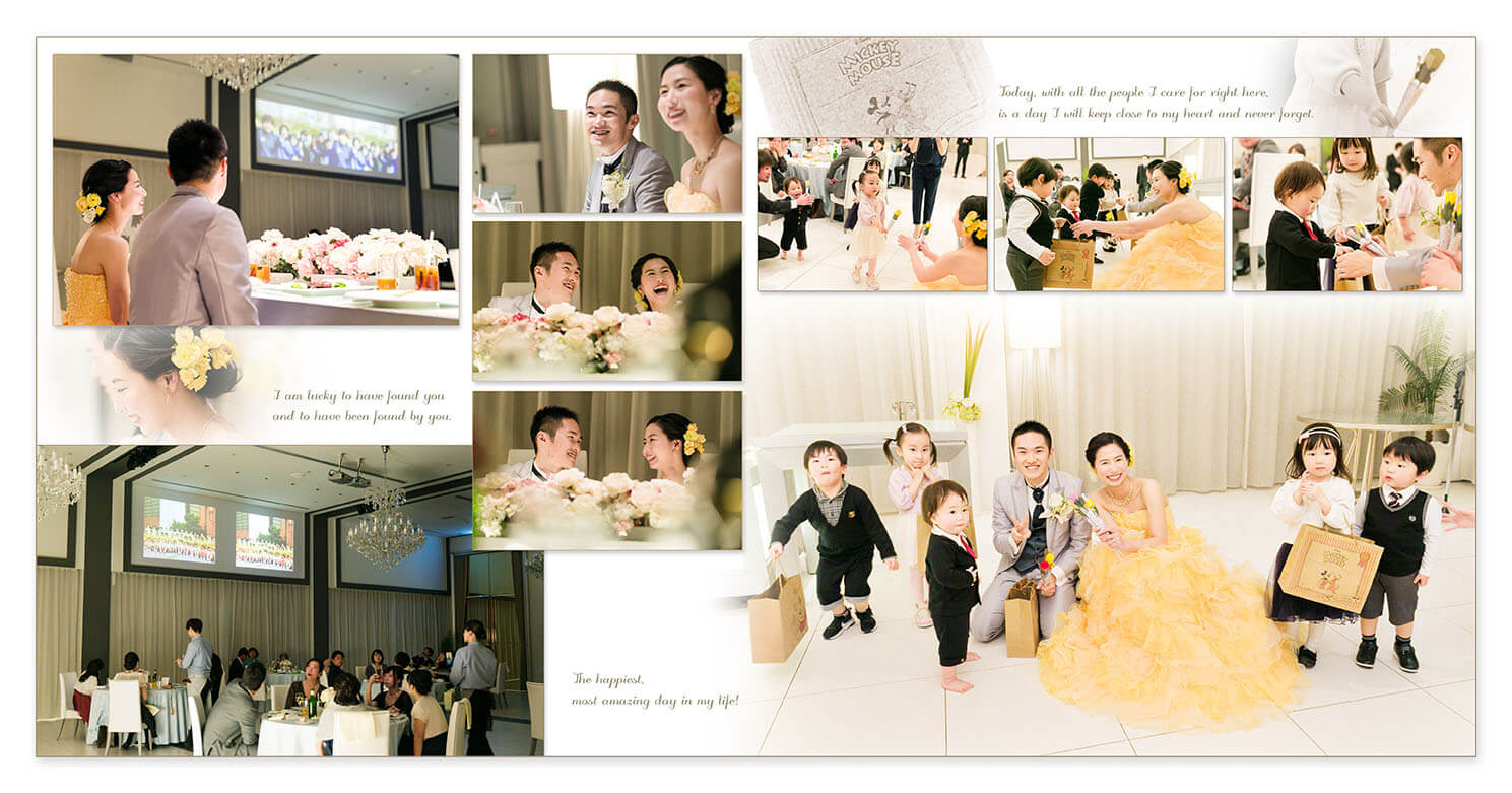 33～34ページ ルシアスガーデン 結婚式アルバム