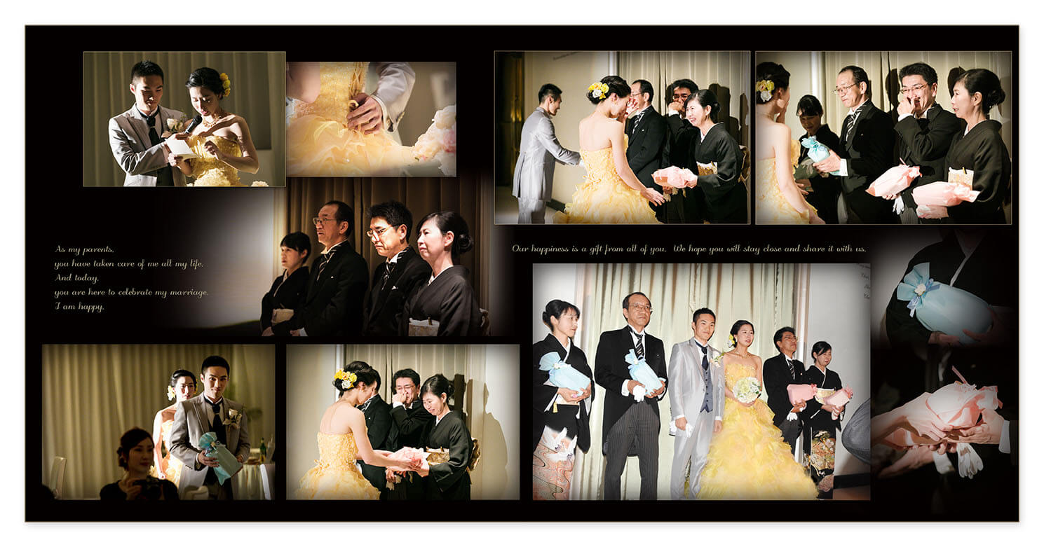 35～36ページ ルシアスガーデン 結婚式アルバム