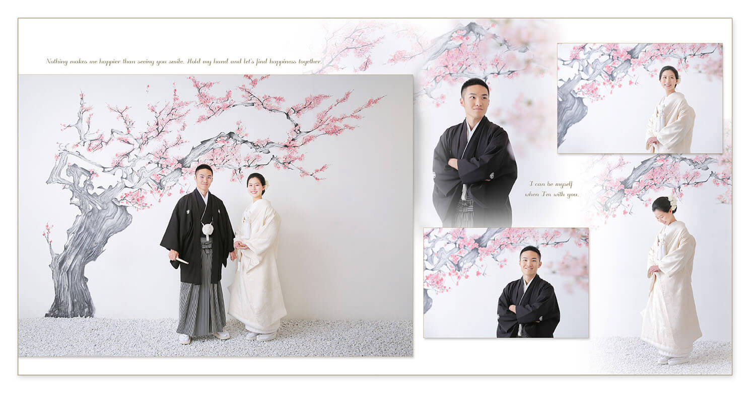 5～6ページ 前撮り 結婚アルバム