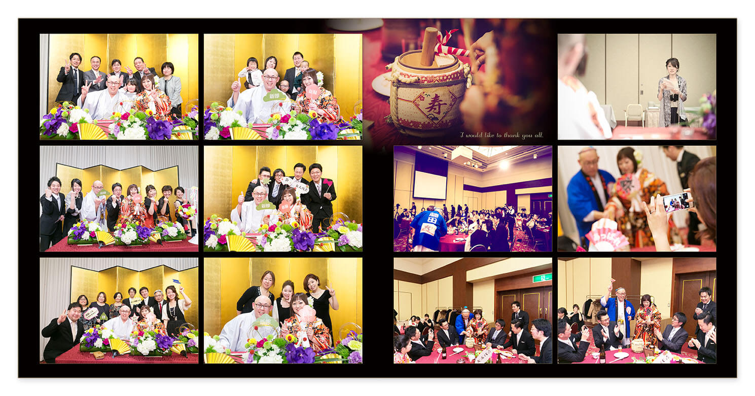 21～22ページ クラウンパレス知立 披露宴アルバム