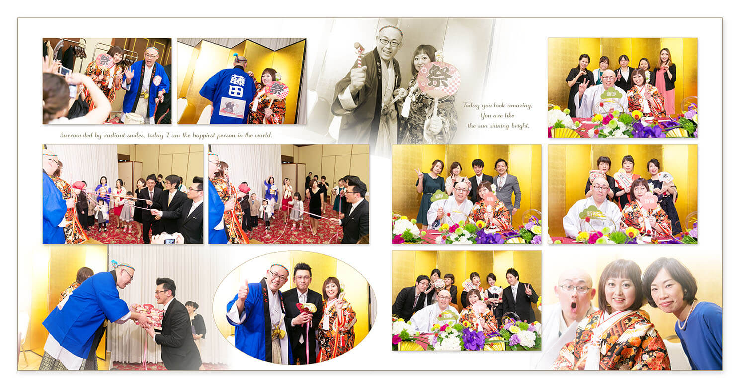 23～24ページ クラウンパレス知立 披露宴アルバム