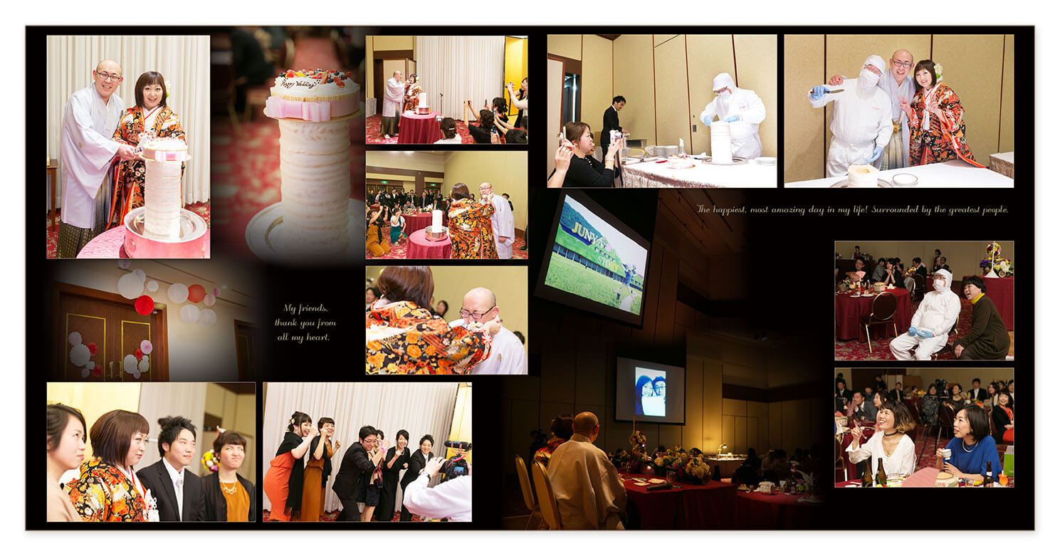 25～26ページ クラウンパレス知立 披露宴アルバム