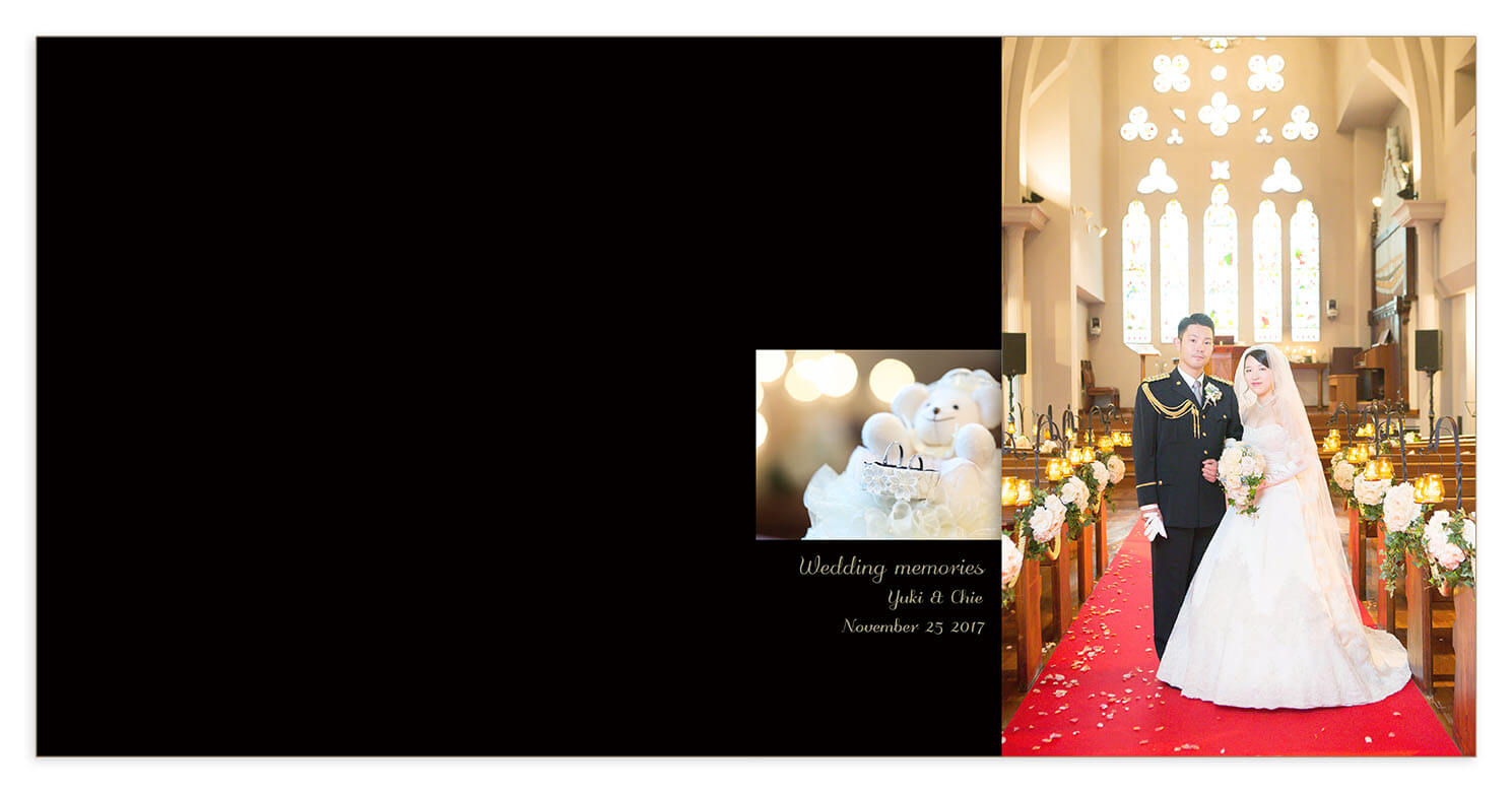 1～2ページ 京都セントアンドリュース教会 結婚式アルバム