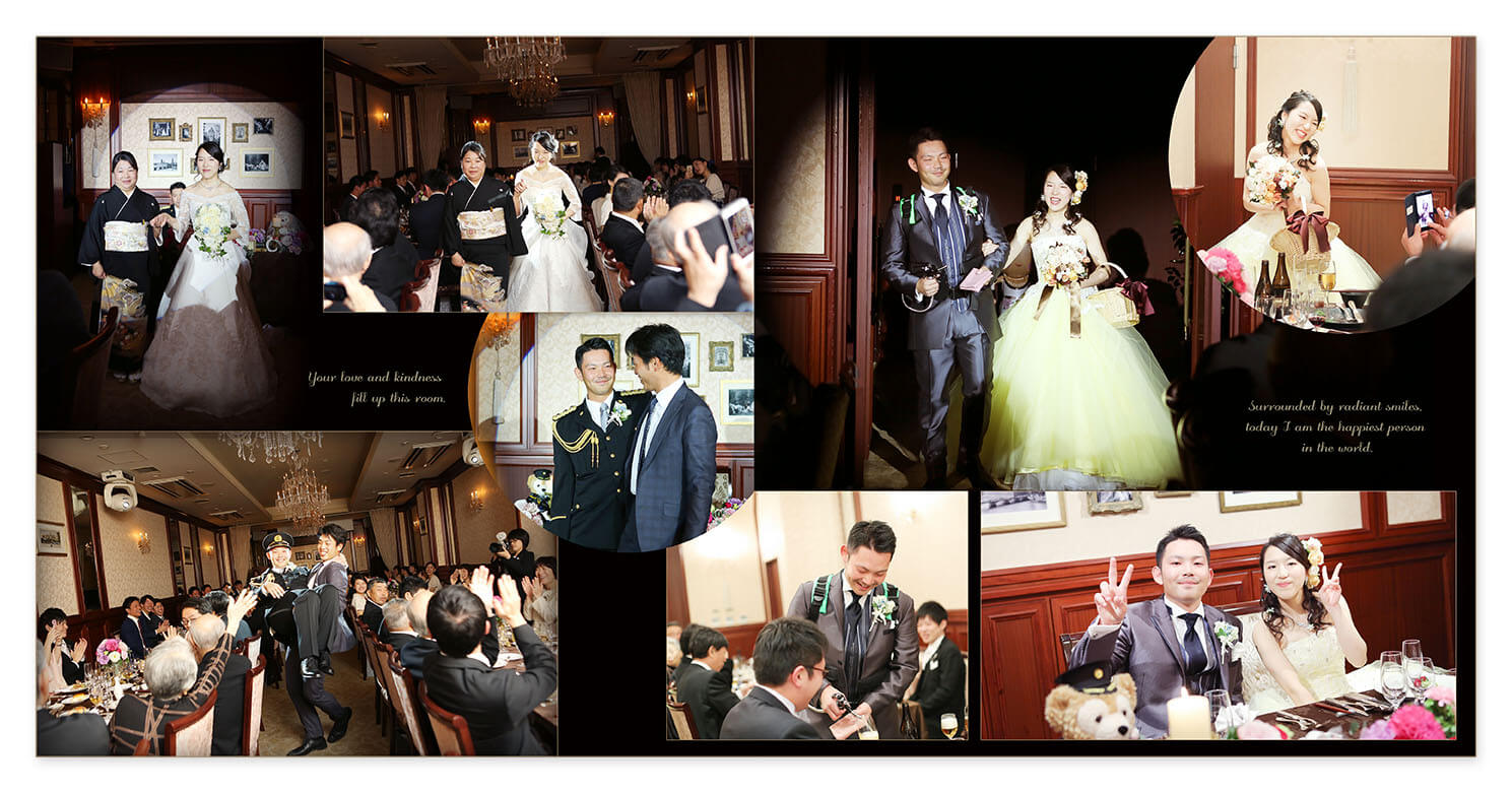 21～22ページ 京都セントアンドリュース教会 結婚式アルバム