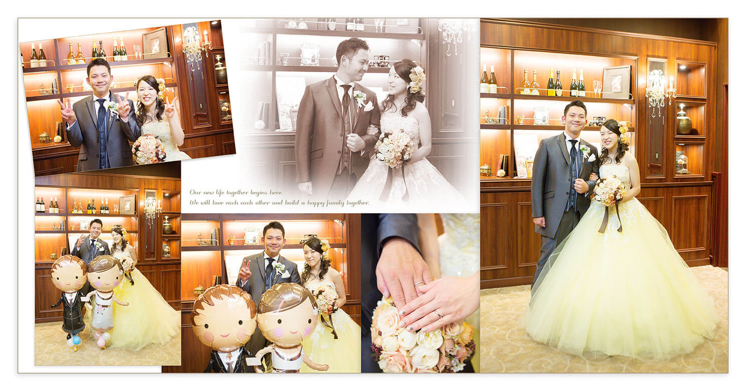 31～32ページ 京都セントアンドリュース教会 結婚式アルバム