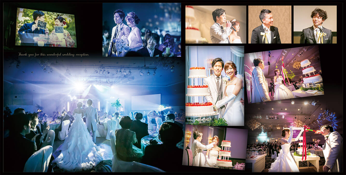 15～16ページ ホテルオークラ東京ベイ結婚式アルバム