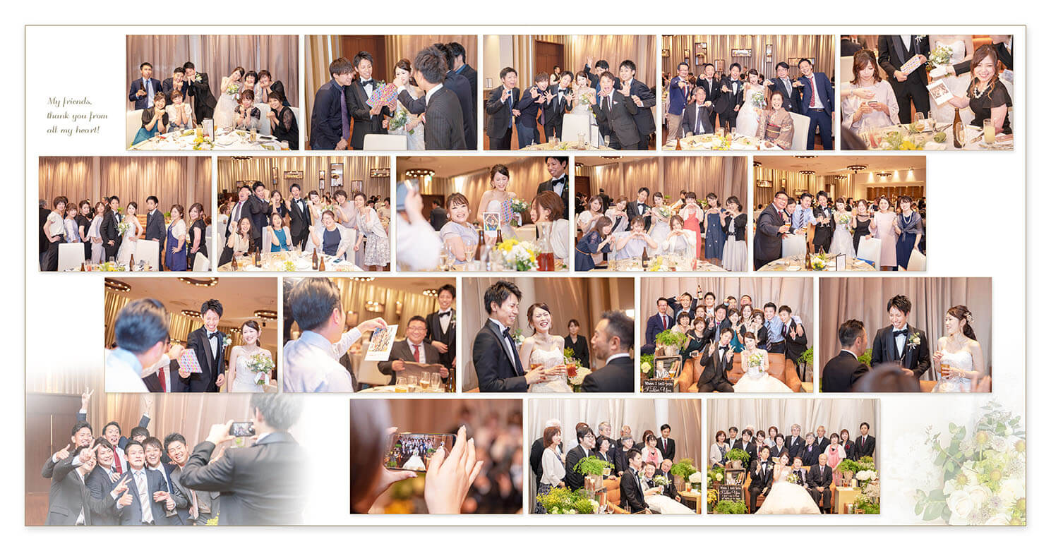 19～20ページ ブリーズレイ 結婚式アルバム