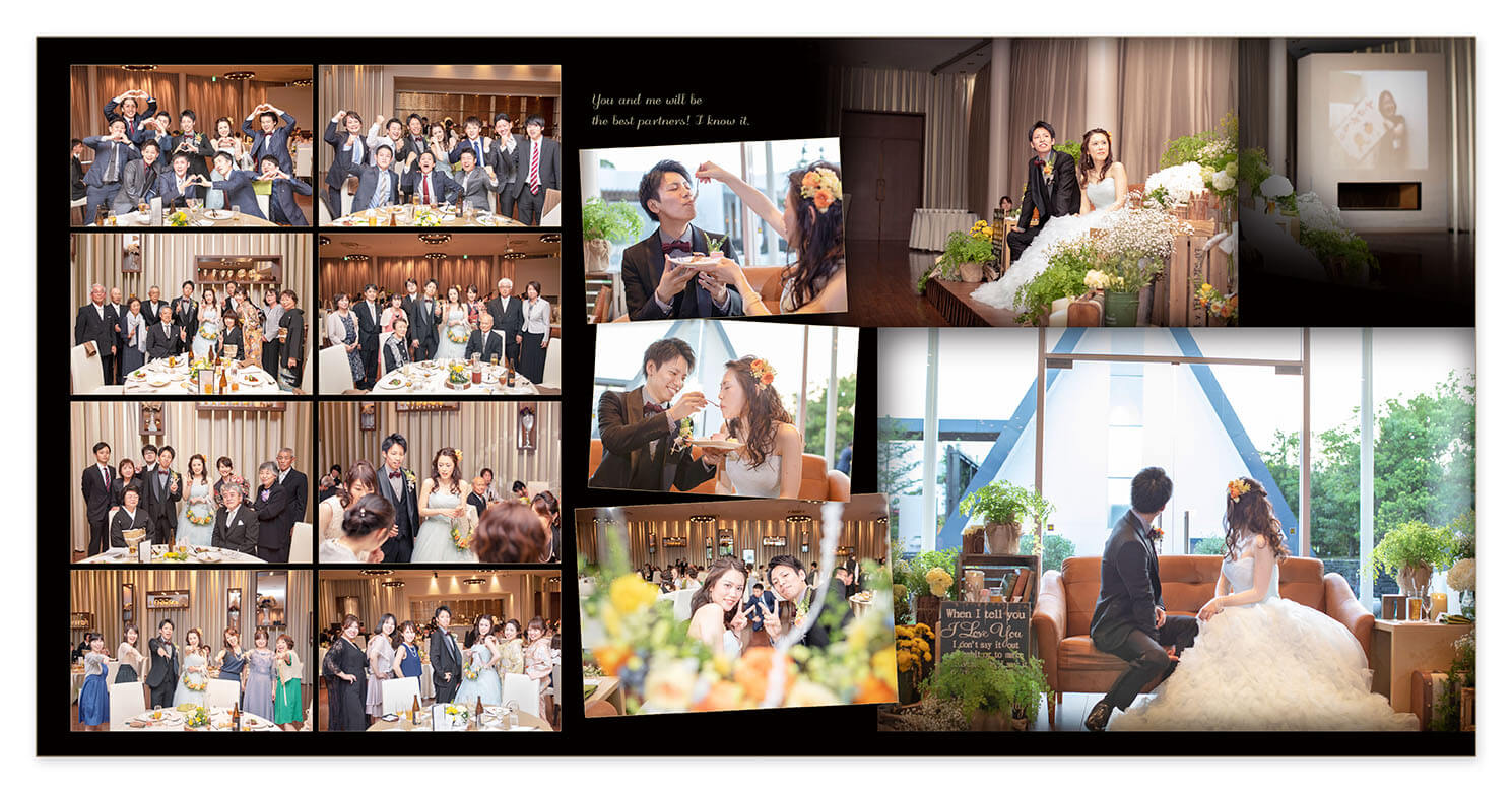 23～24ページ ブリーズレイ 結婚式アルバム