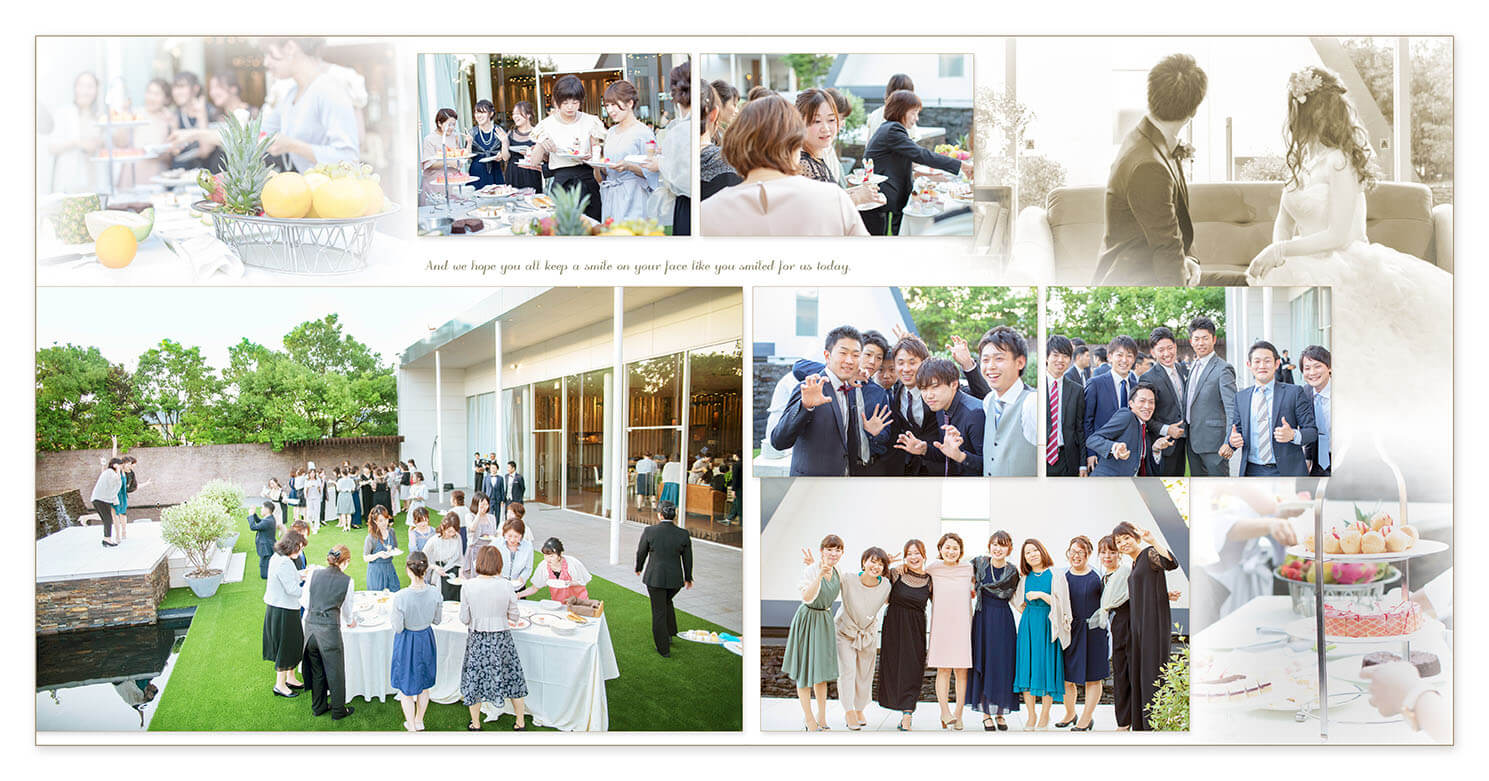 25～26ページ ブリーズレイ 結婚式アルバム