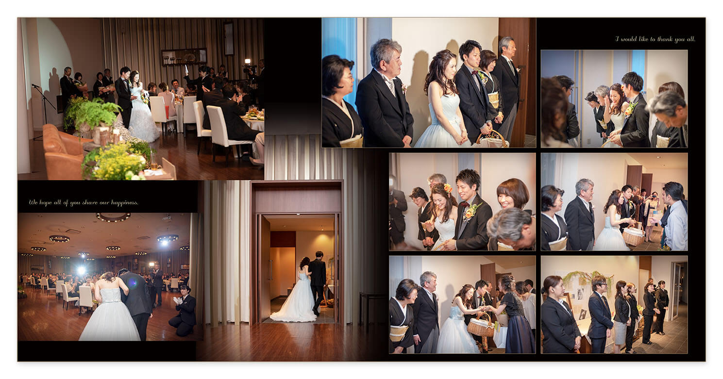 29～30ページ ブリーズレイ 結婚式アルバム