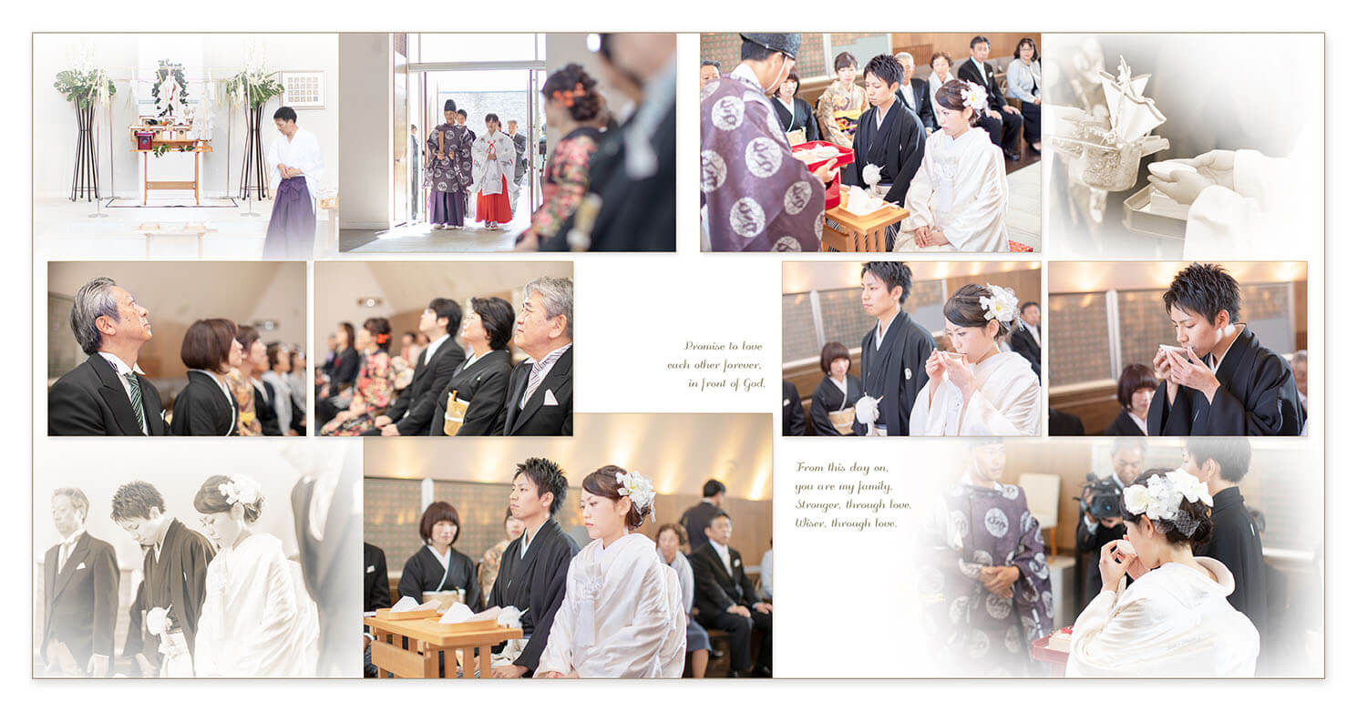 9～10ページ ブリーズレイ 結婚式アルバム