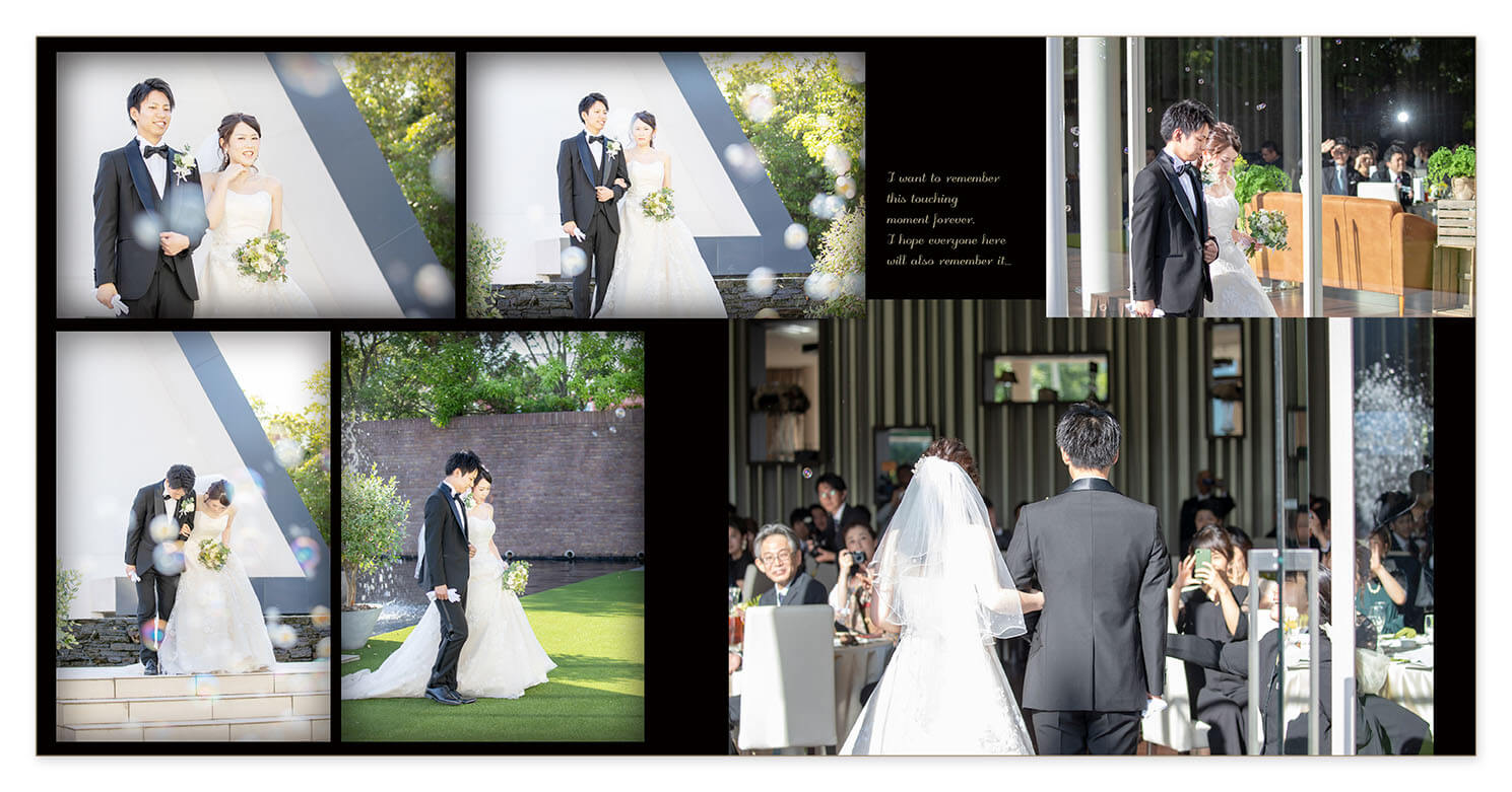 15～16ページ ブリーズレイ 結婚式アルバム