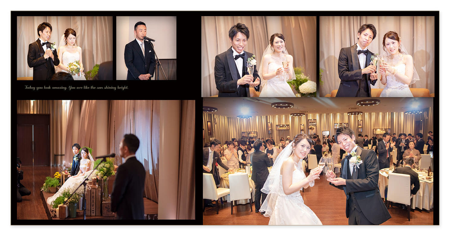 17～18ページ ブリーズレイ 結婚式アルバム