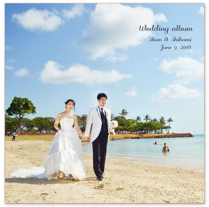 セント・ピータース・エピスコパル教会 結婚式アルバム 表紙