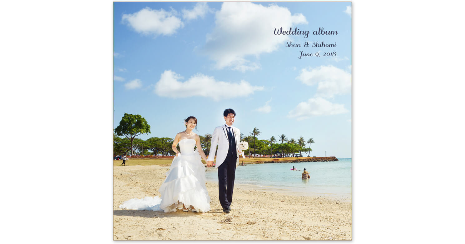 セント・ピータース・エピスコパル教会 結婚式アルバム 表紙