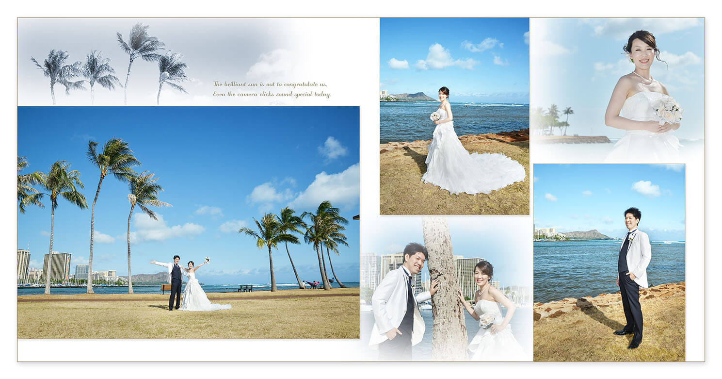 29～30ページ ハワイ・ビーチフォトウエディング