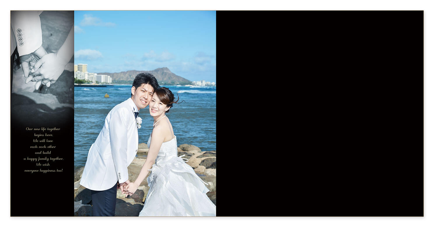 41～42ページ ハワイ・ビーチフォトウエディング