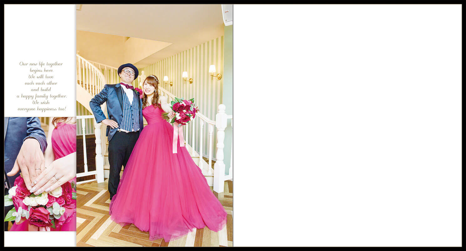 31～32ページ チャペル挙式・披露宴 結婚式アルバム