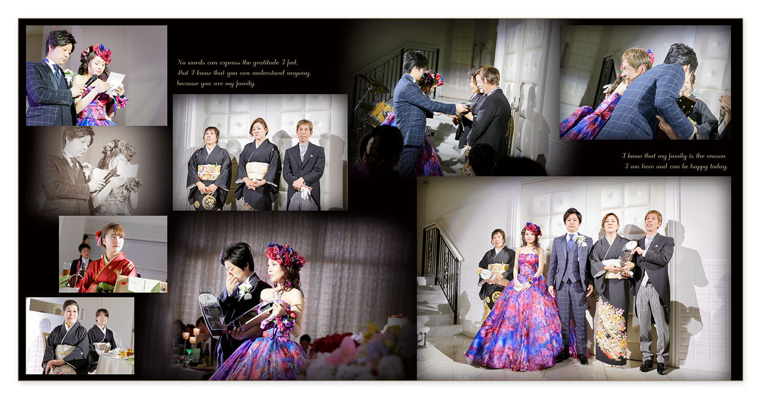 25～26ページ リバースイート京都鴨川迎賓館 結婚式アルバム