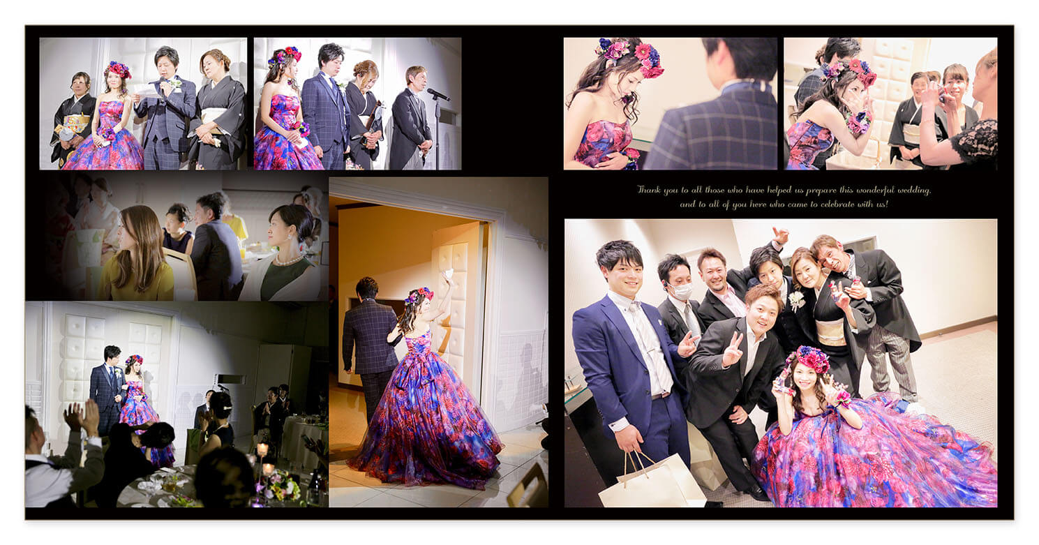 27～28ページ リバースイート京都鴨川迎賓館 結婚式アルバム