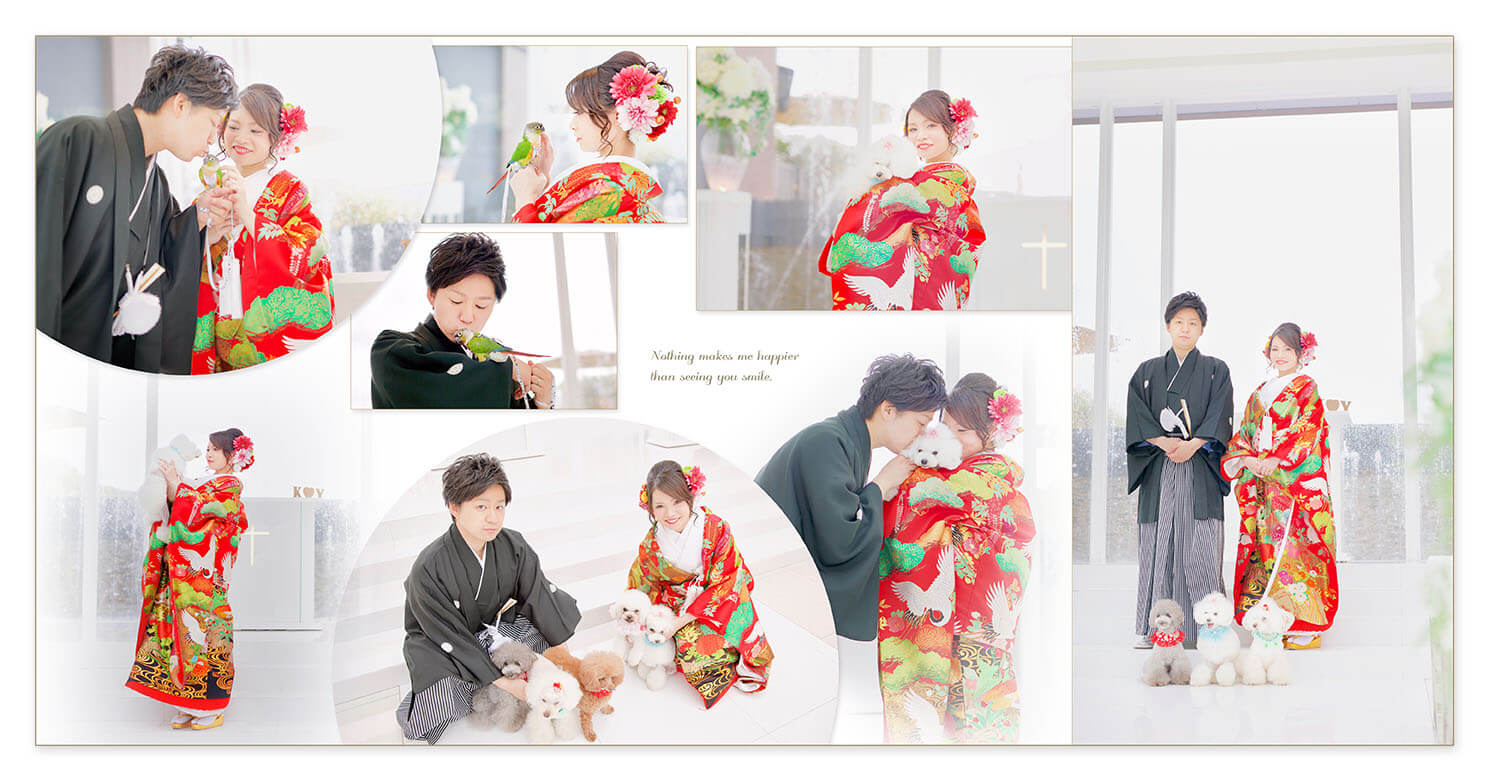 3～4ページ リバースイート京都鴨川迎賓館 結婚式アルバム