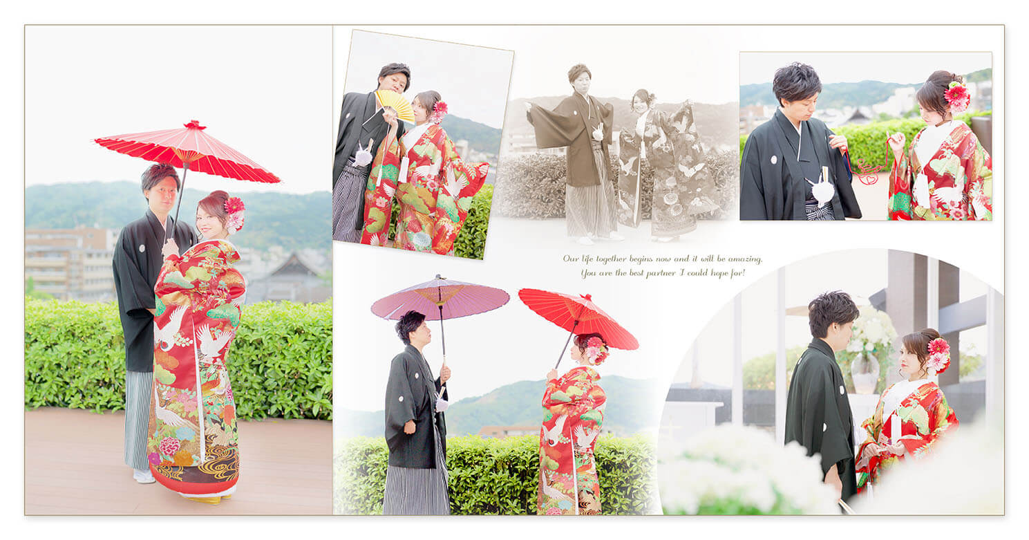 5～6ページ リバースイート京都鴨川迎賓館 結婚式アルバム