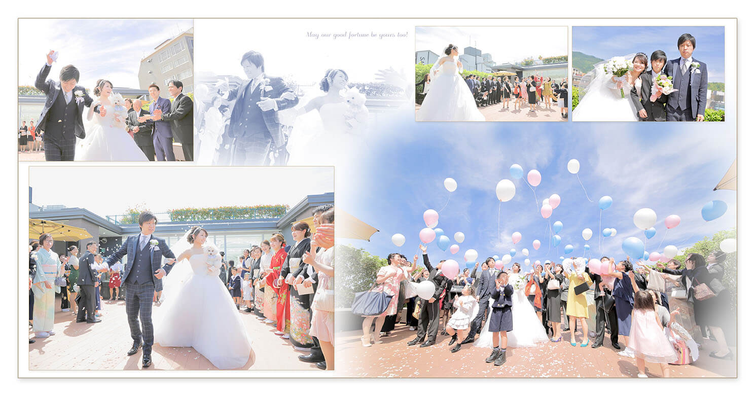 15～16ページ リバースイート京都鴨川迎賓館 結婚式アルバム