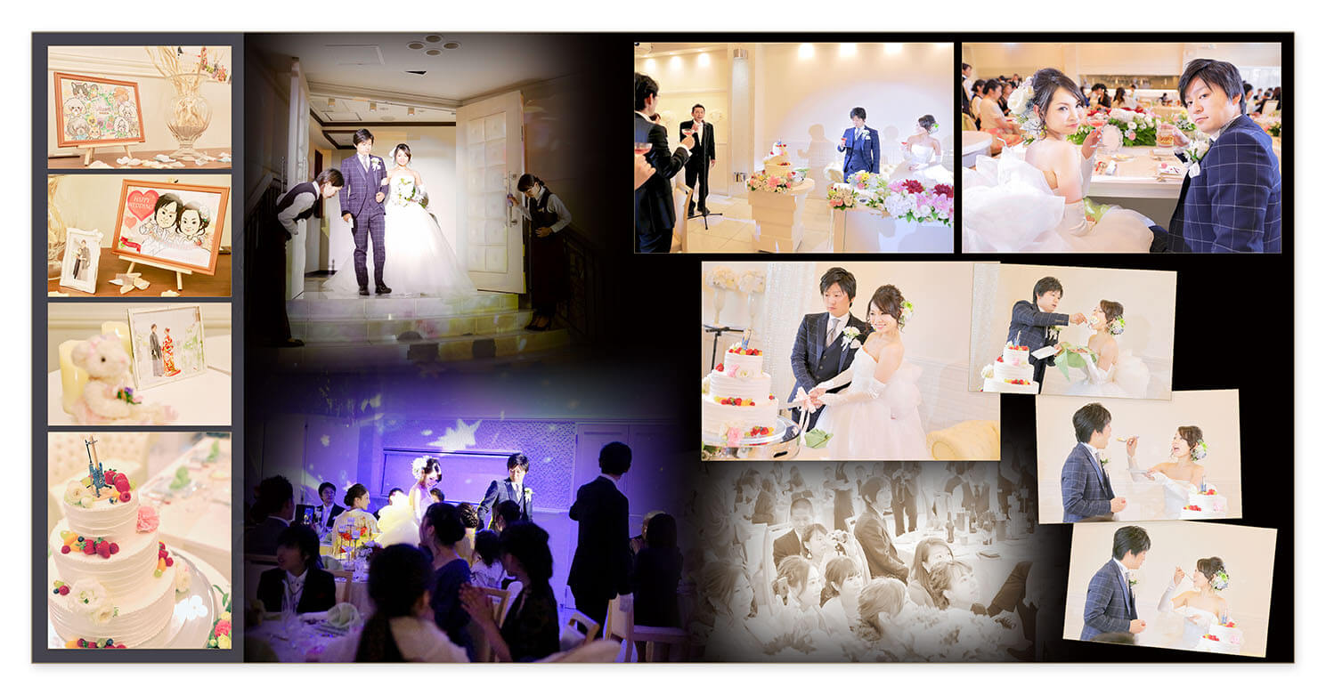 17～18ページ リバースイート京都鴨川迎賓館 結婚式アルバム