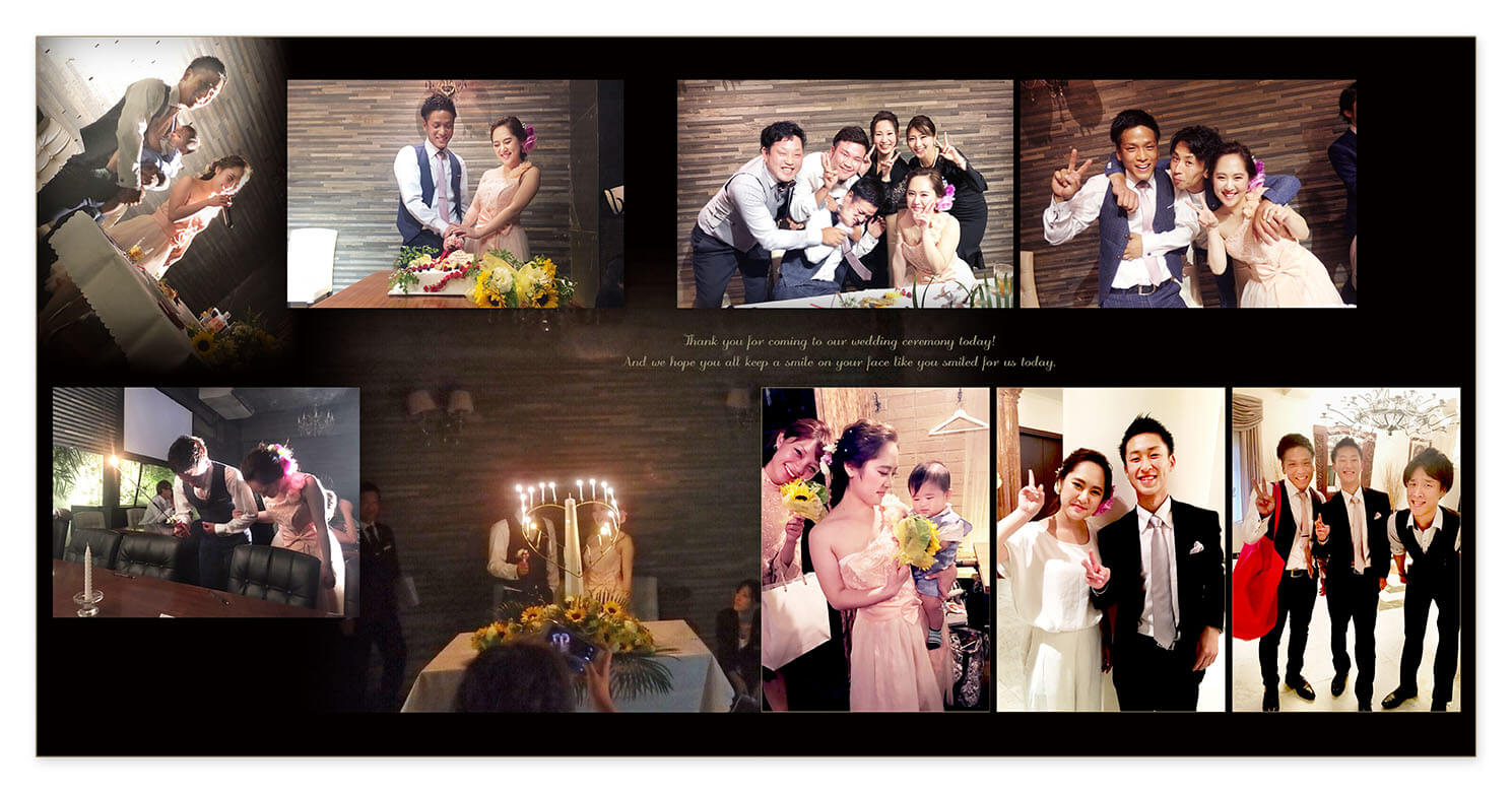 21～22ページ 大阪セントラファエロチャペル 結婚式アルバム