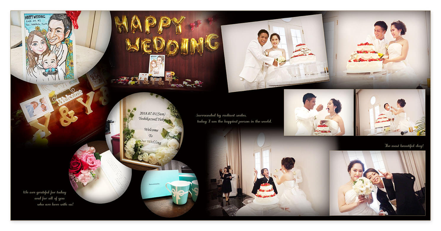 11～12ページ 大阪セントラファエロチャペル 結婚式アルバム