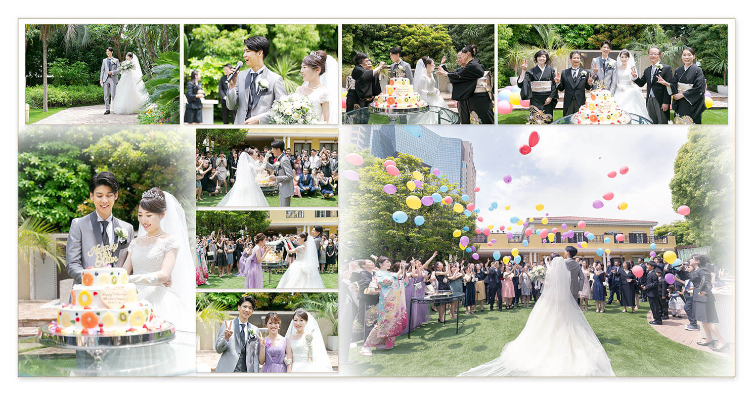 21～22ページ アニヴェルセル東京ベイ 結婚式アルバム