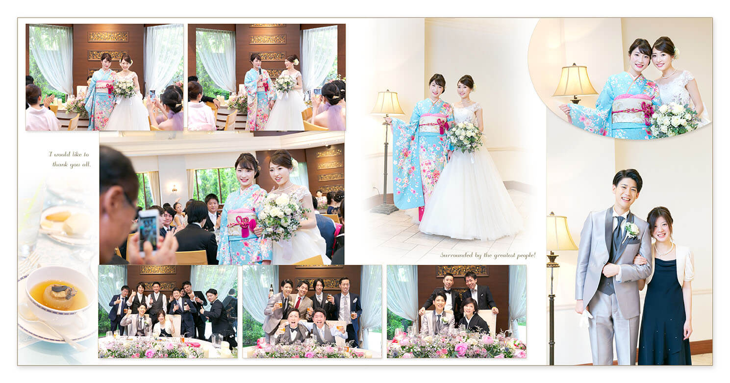 25～26ページ アニヴェルセル東京ベイ 結婚式アルバム