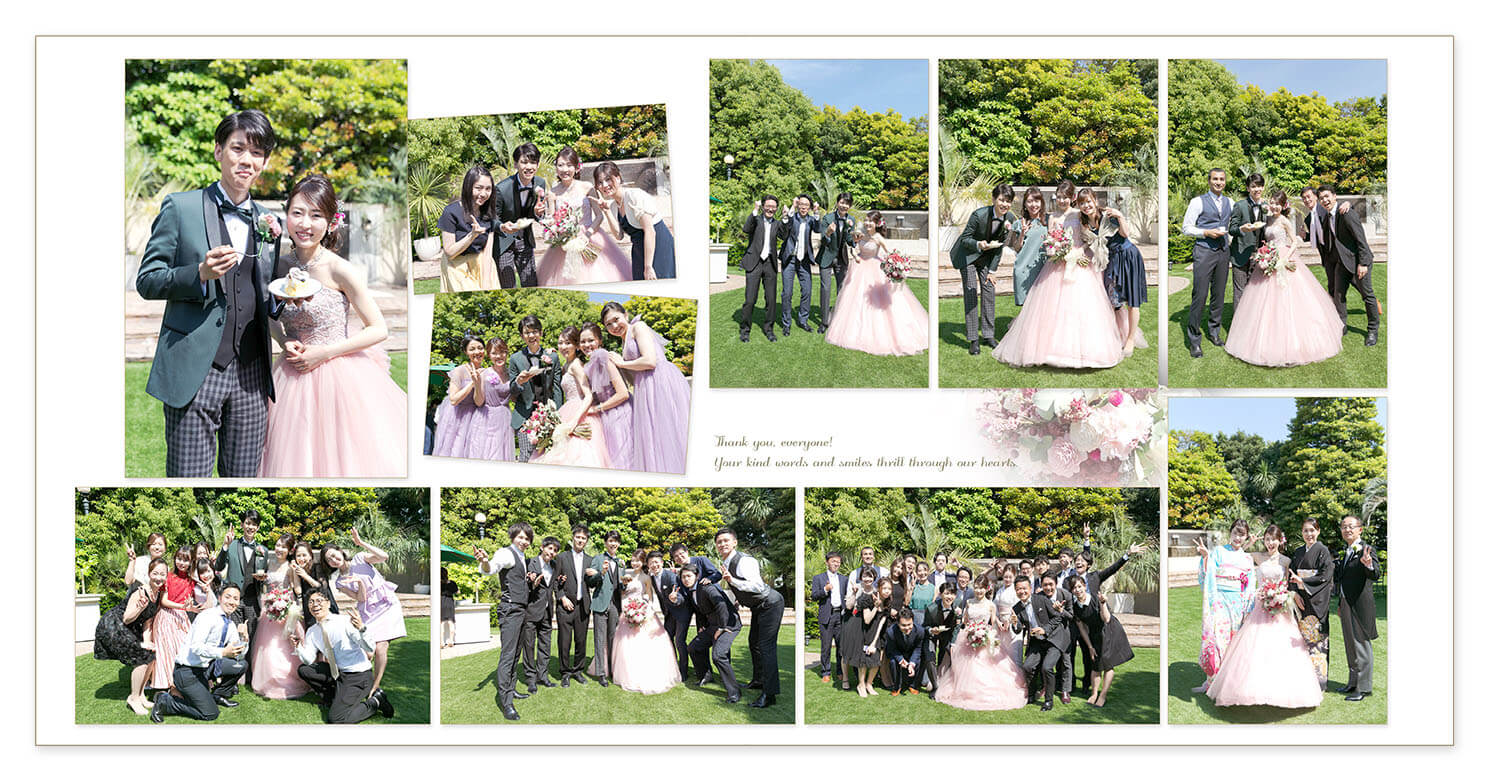 27～28ページ アニヴェルセル東京ベイ 結婚式アルバム