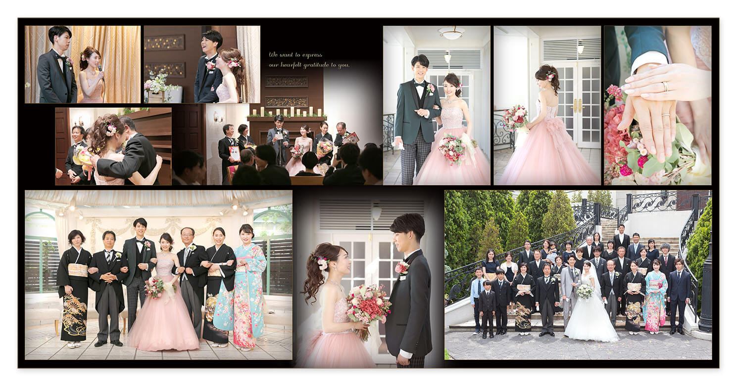 29～30ページ アニヴェルセル東京ベイ 結婚式アルバム