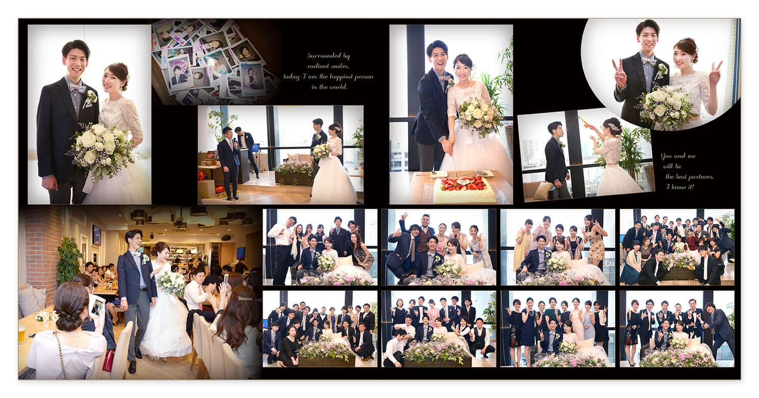 31～32ページ アニヴェルセル東京ベイ 結婚式アルバム