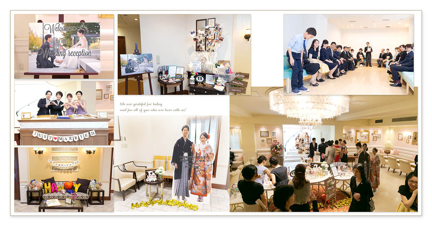 15～16ページ アニヴェルセル東京ベイ 結婚式アルバム