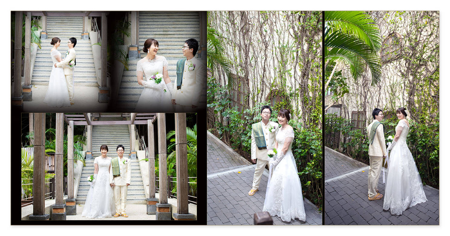 21～22ページ サムイ島 フォトウエディングアルバム