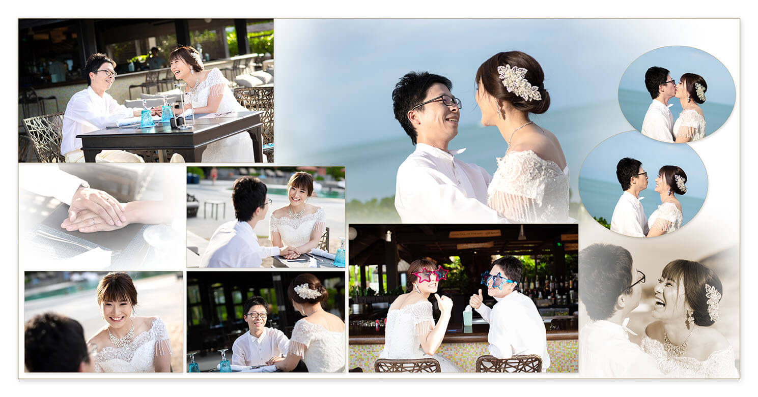 25～26ページ サムイ島 フォトウエディングアルバム