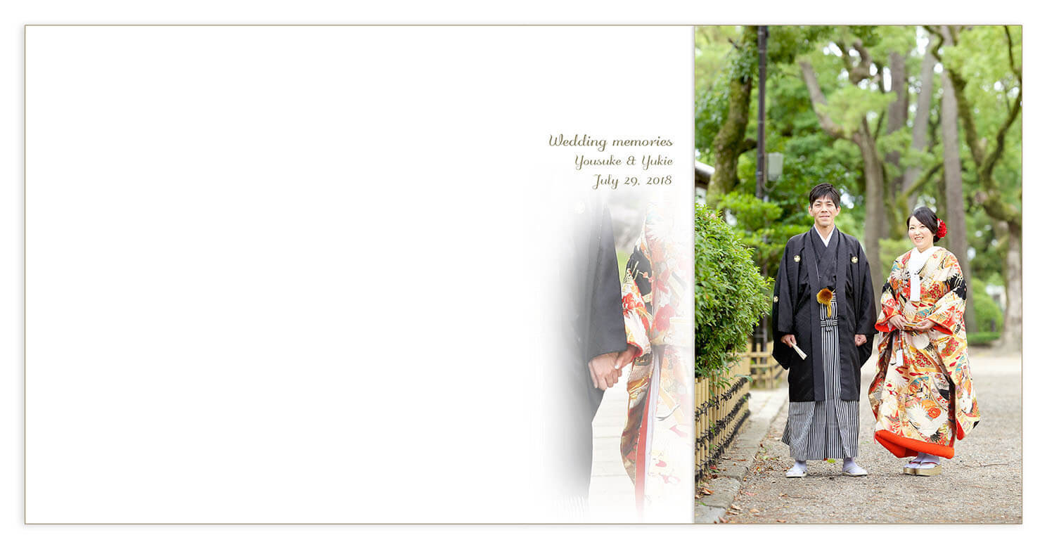 1～2ページ フォトウエディング（和装）