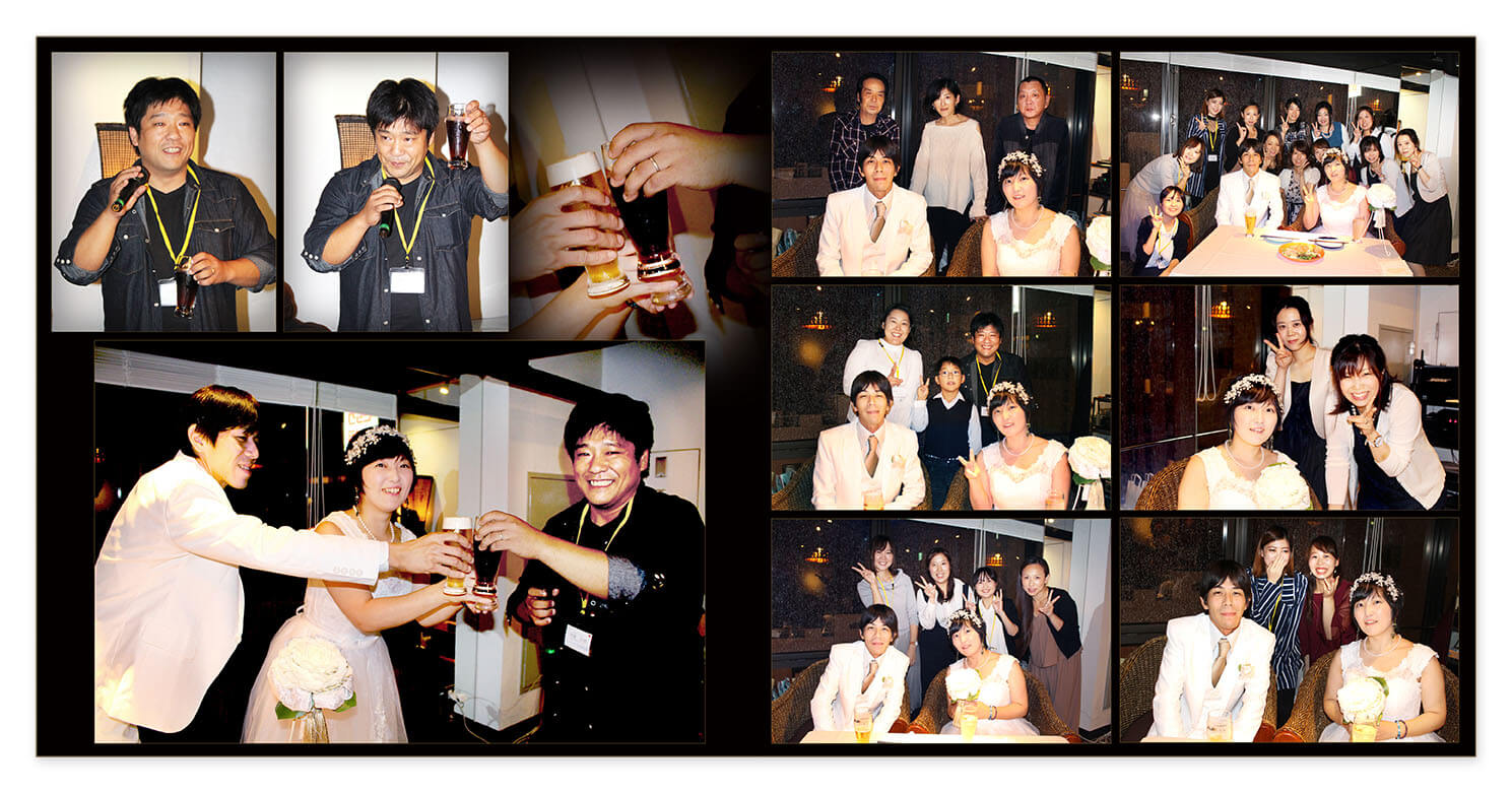 23～24ページ ウエディングパーティ