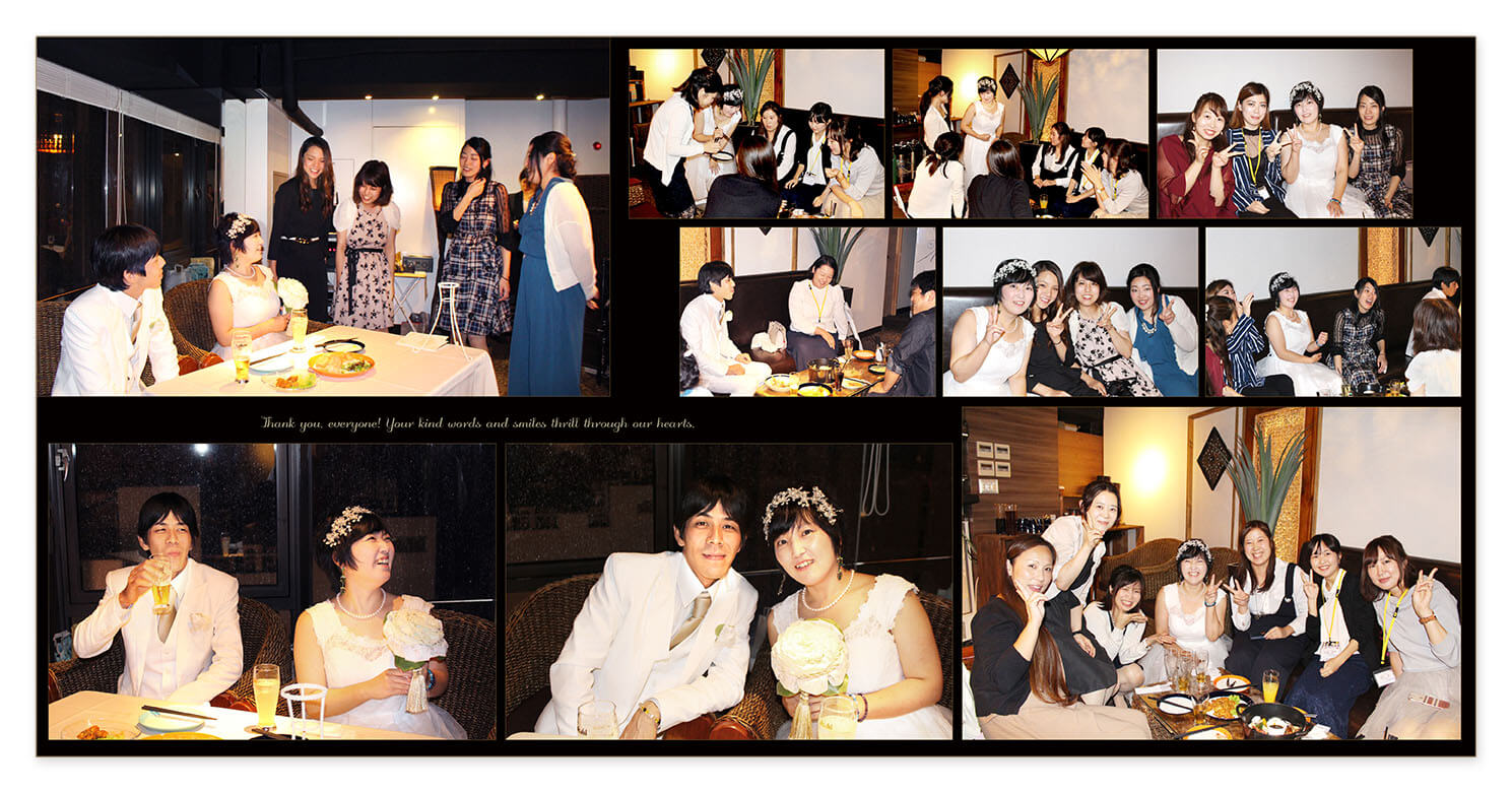 25～26ページ ウエディングパーティ