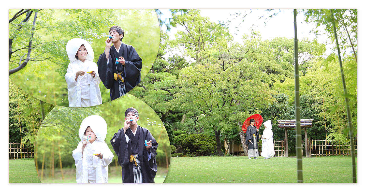 11～12ページ フォトウエディング（和装）