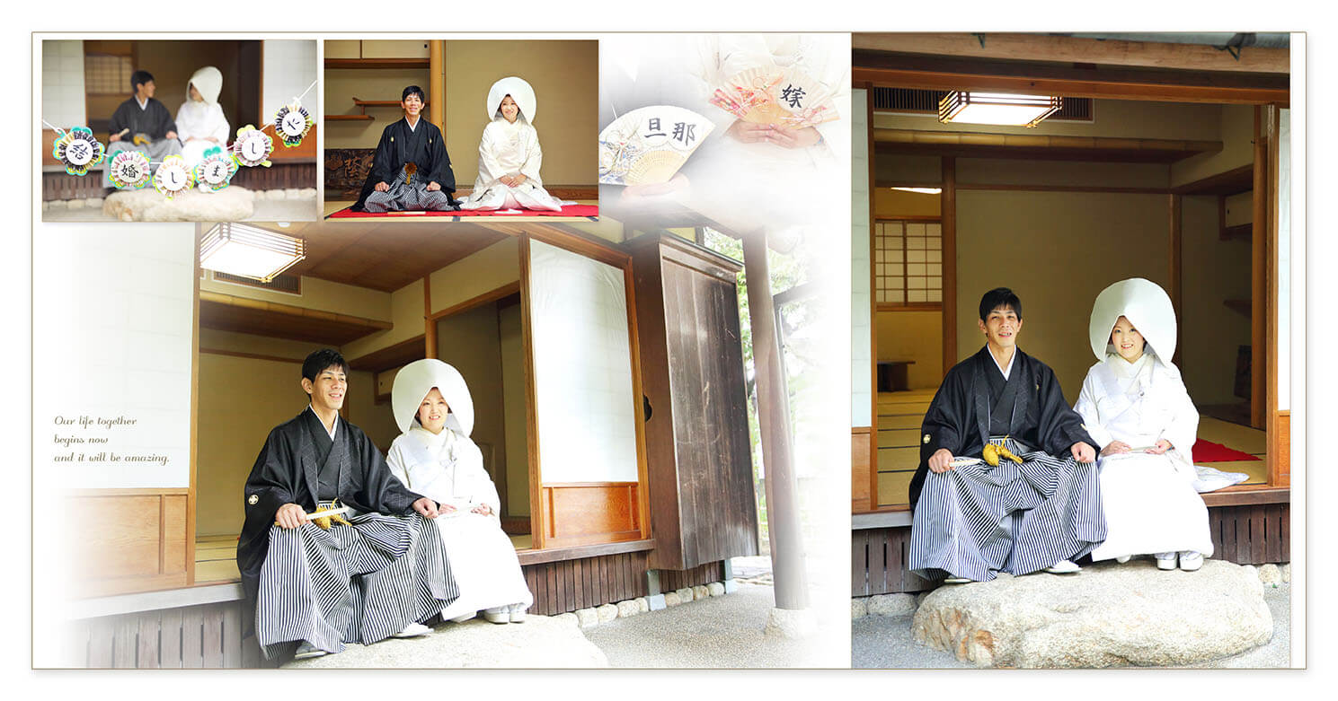 15～16ページ フォトウエディング（和装）