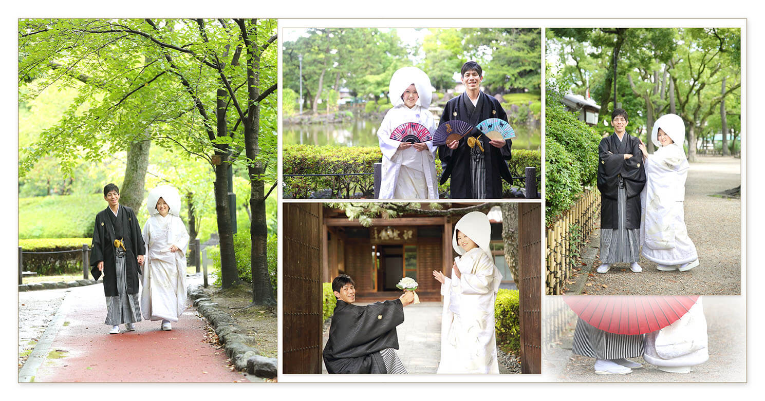 17～18ページ フォトウエディング（和装）