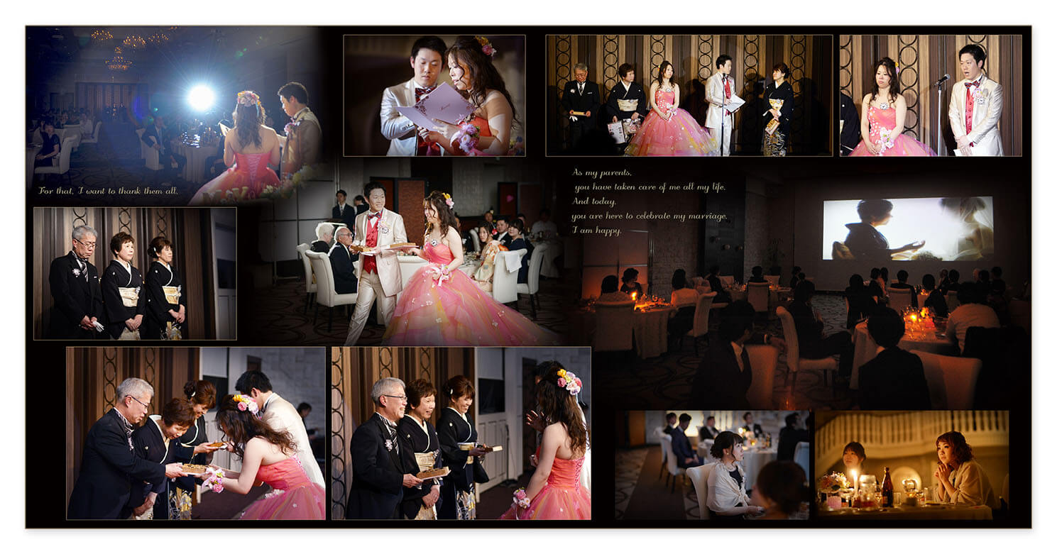 27～28ページ ベルクラシック神戸 結婚式アルバム