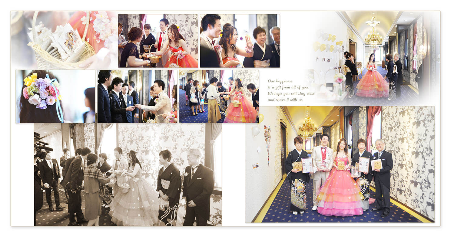 29～30ページ ベルクラシック神戸 結婚式アルバム