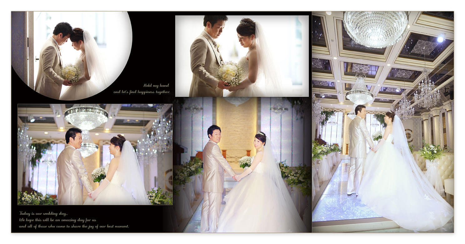 3～4ページ ベルクラシック神戸 結婚式アルバム